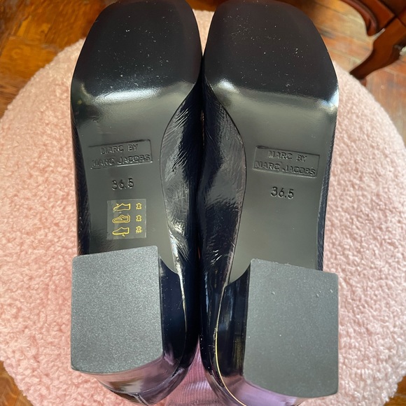 Marc by Marc Jacobs paren navy/red square toe shoes - Picture 11 of 12